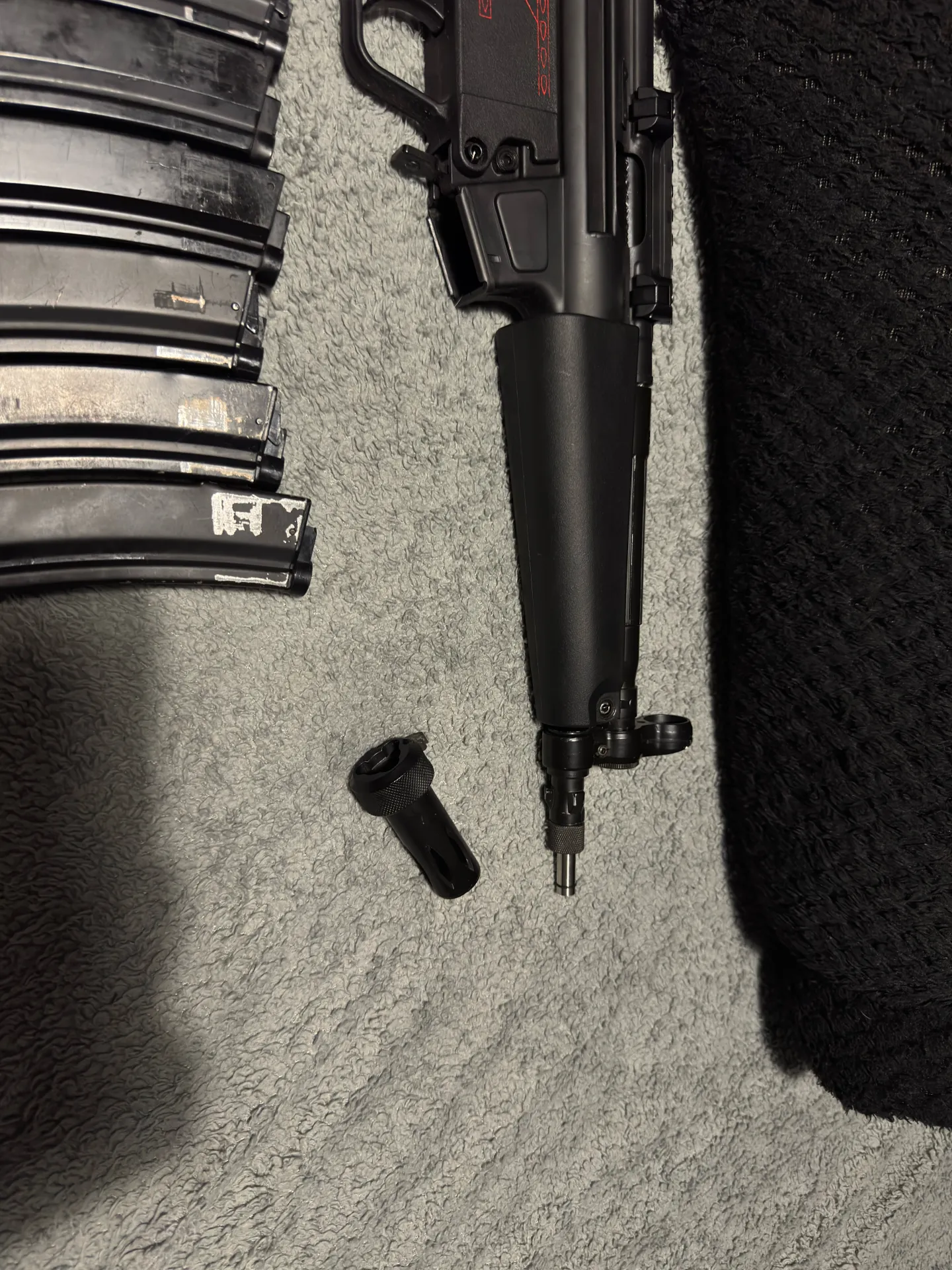 G&G MP5 with Polarstar Jack HPA conversion - Airsoft Equipment